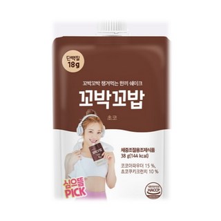 꼬박꼬밥 초코 식사대용 단백질쉐이크 38g x 5개