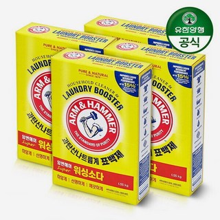암앤해머 워싱소다 1.55kg x4개, 4개