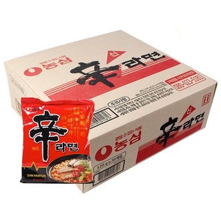 신라면 120g 30개 1박스