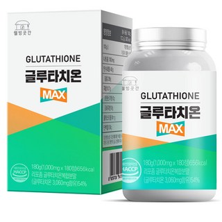 글루타치온 MAX 6개월분 1000mg x 180정 리포좀 식약청 HACCP 인증, 1개