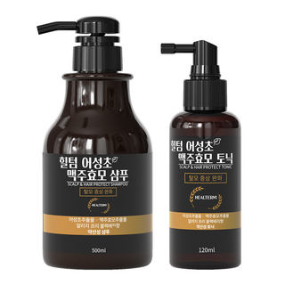 힐텀 어성초 맥주효모 탈모완화 세트