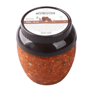통통파머스 통보리장 쌈장 대용 밥도둑 비빔 된장, 500g, 1개, 씨앗