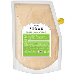 간편한식 돈골 농축액, 1kg, 4개