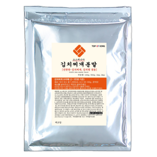 소스매니아 김치찌개소스 (묵은지용) 김치찜 양념 분말 - 진한맛 2kg업소용/식당용, 1개, 2kg