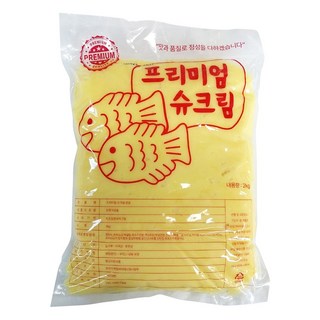 프리미엄 잉어빵 찰붕어빵 붕어빵 재료 슈크림 앙금 6kg, 1개