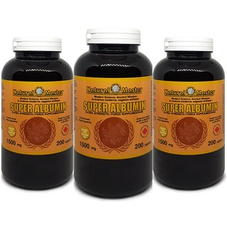 네츄럴 마스터 캐나다 슈퍼 알부민 1500mg 200캡슐(7개월분)x3, 200정, 3개