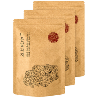 우리곡간 현미 뻥튀기 쌀과자, 70g, 3개