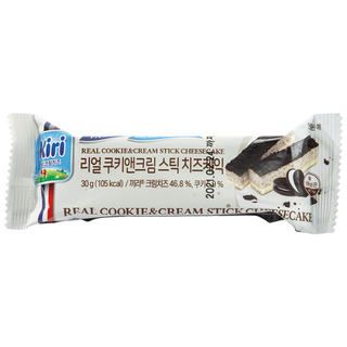 끼리 리얼 스틱치즈케익 30g 쿠키앤크림 12개