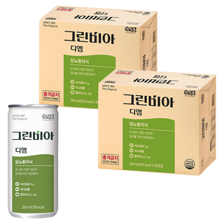 정식품(그린비아) 정식품 그린비아 DM/ 디엠 / 당뇨환자용 200ml, 60개