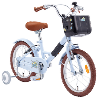 삼천리 2025 완조립 40.64cm(16인치) 클로버 아동 어린이 자전거 DIY 클래식 보조바퀴 네발 자전거, 라이트핑크, 1개