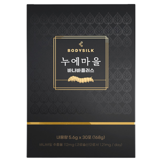 누에마을 혈당케어 바나바플러스 간건강, 1박스, 30회분