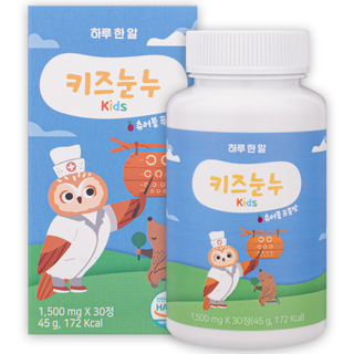 우리아이 안경대신 키즈눈누 | 루테인 함유, 1개, 30정