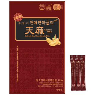 [HACCP 인증] 국내산 무주 천마 천마즙 진액골드 엑기스 스틱 17ml 30포 1박스 동방비 아에녹, 1개, 510ml
