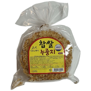 찹쌀 쌀 끓여먹는 옛날 누룽지 탕 간식 850g, 1개