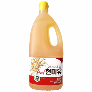 리얼 현미유 HACCP인증 국내제조 미강유 식용유, 1개, 1.8L