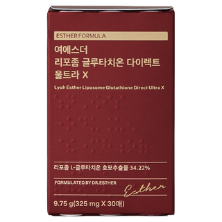에스더포뮬러 여에스더 리포좀 글루타치온 다이렉트 울트라 X, 30회분, 9.75g, 1개