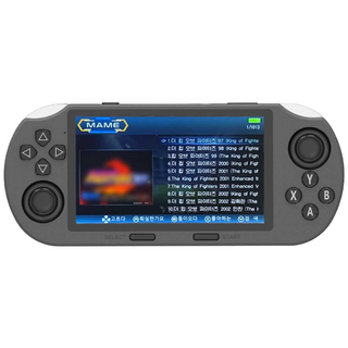 VILCORN 휴대용 레트로 게임기 4.5인치 IPS 한국형 게임 콘솔 내장 11000 게임 PS1/GBA/SFC 지원, 64G