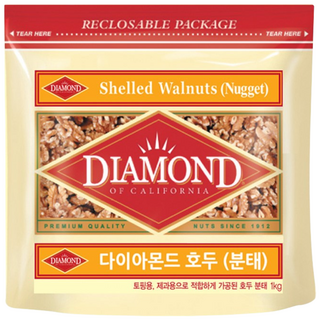 (주)동서 다이아몬드 호두 분태1kg 업소 토핑 제과용, 1kg, 1개