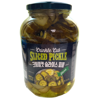 트레이더스 크링클컷 슬라이스 피클, 1개, 1.3kg