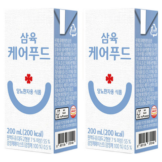 삼육 케어푸드 당뇨식 당뇨환자용 200ml x 24팩, 24개