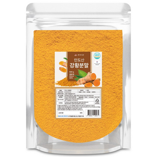 백세식품 강황가루 인도산 HACCP 인증제품, 2개, 500g
