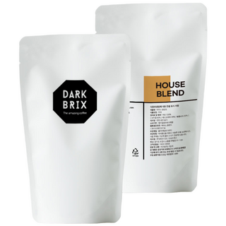 다크브릭스 하우스 블렌드 원두커피, 500g, 홀빈(분쇄안함), 1개