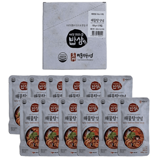 매일 맛있는 밥상 매운탕 해물탕 양념 소스 100g 12팩 간편한 건강한 매일식품, 12개