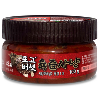 청비 표고버섯육즙사냥 (100g), 100g, 1개