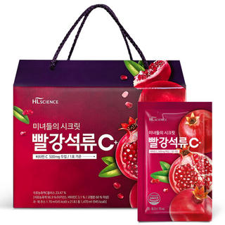 [HL사이언스] 미녀들의시크릿 빨강석류 C+ 석류즙, 1박스