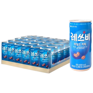 레쓰비 마일드 캔커피 커피캔 200ml 30캔 1세트, 30개, 1개