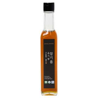 [상림원] 고소함을 담은 전통압착 유기농 통참깨 참기름(유기가공식품), 2개, 250ml