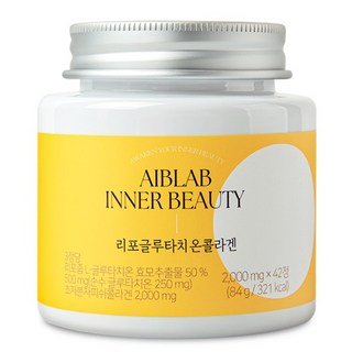 에이브랩 리포글루타치온 콜라겐, 1개, 42정