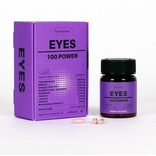 알로키친 눈물개선 노견 백내장 관리 아스타잔틴 영양제 아이즈 100 파워, 60정, 눈물개선/눈건강, 1개