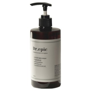 닥터에픽 아크네 릴리프 바디클렌저 등드름 바디워시, 2개, 500ml