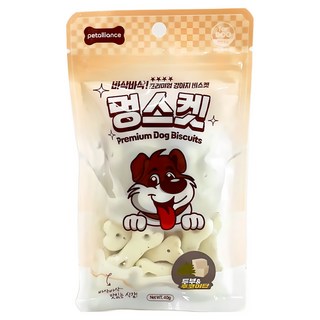 멍스켓 강아지 비스켓, 10개, 40g, 혼합맛(두부/후코이단)