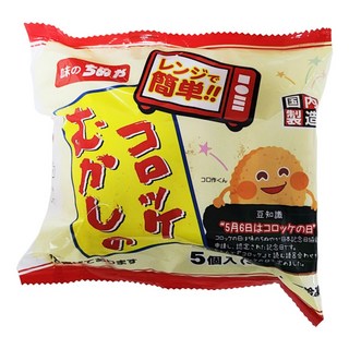 아지노 치누야 바삭하고 촉촉한 치누야 옛날 감자 고로케(60gX5개입) 12봉, 12개, 300g