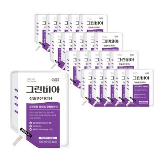 정식품(그린비아) 그린비아 장솔루션 알티에이치(RTH) 400ml X20팩, 20개