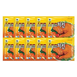 [사조대림] [대림냉장] 스모크치킨 180g x10팩 /훈제/치킨/닭다리, 1880g, 10개