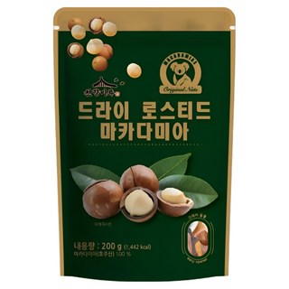 천향미루 호주산 통 마카다미아 로스트 200g, 2개