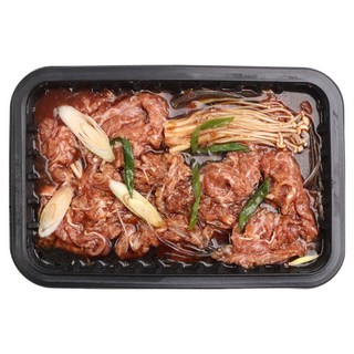 셰프애찬 초간편 국물자작 양념 한우 소불고기 전골, 2개, 600g