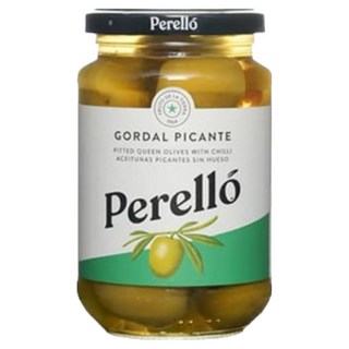 페렐로 고달 피칸테 올리브 병(유리), 350g, 3개