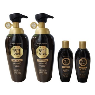 댕기머리 명품 스페셜 샴푸 500ml + 145ml 123356, 2세트, 645ml