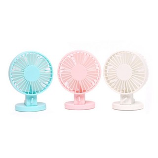 제메로스 더블팬 USB 저소음 탁상용 선풍기 화이트