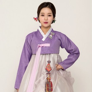 한복대여 우리빔 은비 여성하객한복 가족돌잔치