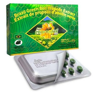 (빌) 폴리넥타 그린비 프로폴리스 60정 (Bill Agio Propolixir Brazil Green Bee Propolis Extr, undefined, 1개