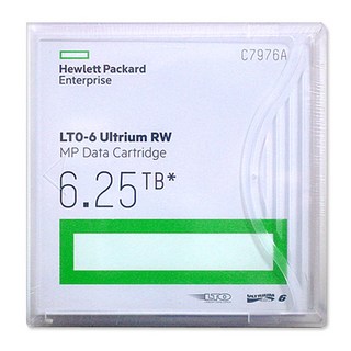 HP 한국총판 백업 LTO6 C7976A 2.5TB-6.25TB, HP LTO6 C7976A, 1개