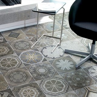 중앙데코 북유럽 패턴타일 200mmX200mm 베네치아[22049] 1박스 25장[랜덤], 혼합색상, 25개