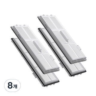 로보락S7 plus 소모품 호환 필터 메인브러쉬 더스트백, 여과필터, 8개