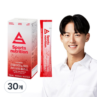 코오롱제약 리얼아미노워터 레드비트플러스 10포, 10g, 30개