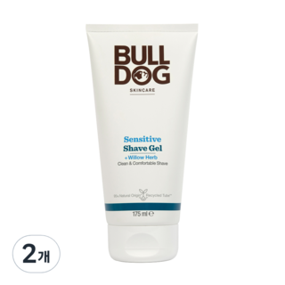 불독 스킨케어 센서티브 쉐이브 젤, 175ml, 2개